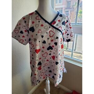 Heart Shape Scrub - Size L - 20 W x 27L